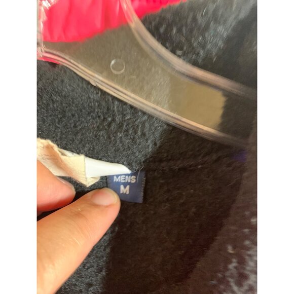 Vintage 80's Columbia Zip Up Fleece Jacket Mens Size Medium Black LS10 - Picture 7 of 8